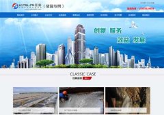 日月防水品牌營銷網站建設案例